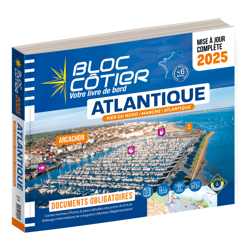 Bloc CÔTIER 2025 Méditerranée / Atlantique ATLANTIQUE