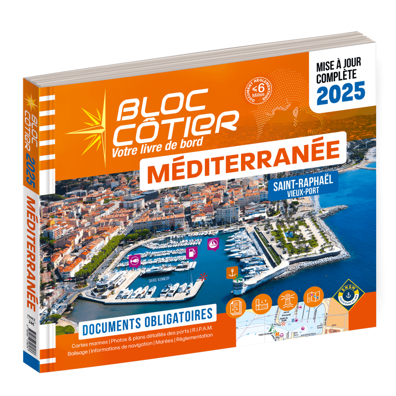 Bloc CÔTIER 2025 Méditerranée / Atlantique MEDITERRANEE