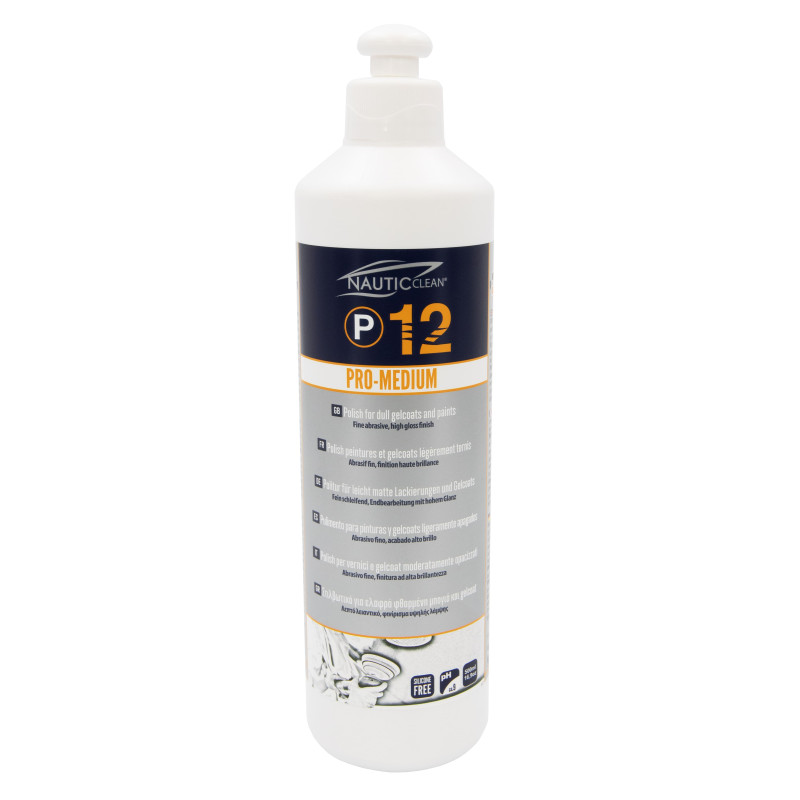 POLISH PRO MEDIUM - NAUTIC CLEAN P12 500ml