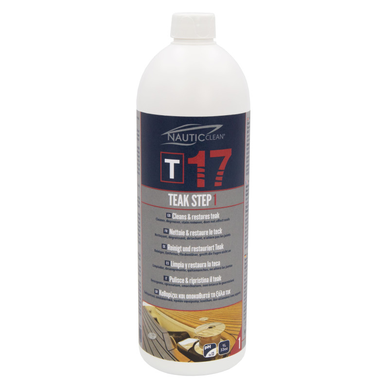 NETTOYANT TECK - ETAPE 1 - NAUTIC CLEAN T17 5 Litres